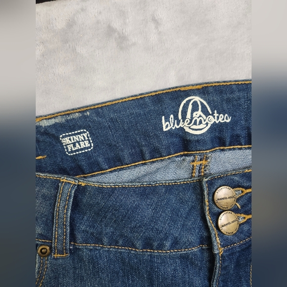 Bluenotes Midrise Skinny Flare jeans - Picture 2 of 5